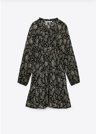 Шикарное стильное эксклюзивное платье zara