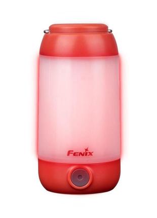 Фонарь кемпинговый fenix cl26r красный