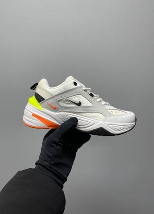 Nike m2k tekno ‘white grey neon green’