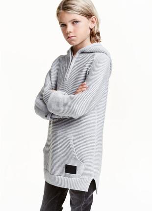 Кофта толстовка светр джемпер худі з капюшоном h&m