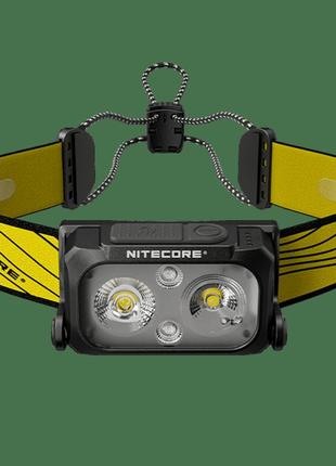 Ліхтар налобний з червоним світлом nitecore nu25 new