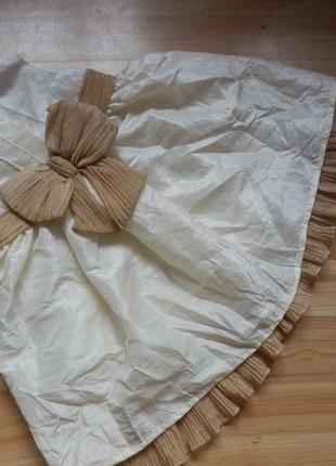 Фирменное нарядное платье nut mag  малышке 3-6 месяцев2 фото