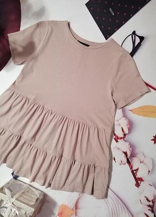 Базова футболка new look, 100% бавовна, розмір 10/38 або м