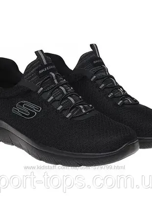 Кроссовки мужские skechers 52811/bbk