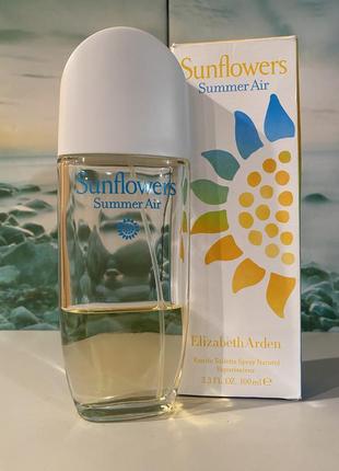 Редкость лимитка edt sunflowers summer air elizabeth arden снятость