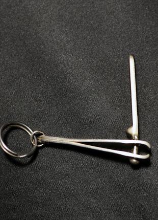 Маникюрная пилка с щипцами, брелок олимпиада 1980