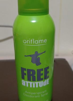 Парфумований спрей дезодорант free attitude oriflame раритет2 фото