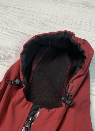 Фірмова оригінальна тепла осіння - зимова куртка вітровка з флісовим утеплювачем від відомого бренду helly hansen workwear в розмірі l3 фото