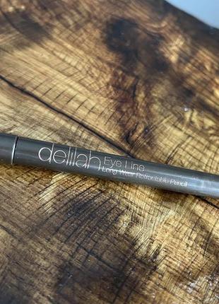 Стійкий пігментований олівець для очей delilah eye line long wear retractable pencil у відтінку twig4 фото