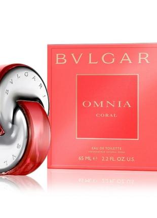 Bvlgari оmnia coral туалетная вода 65 ml духи bvlgari булгари духи булгари омния коралл булгари коралл3 фото