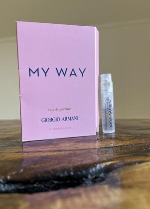 Парфумована вода для жінок armani my way