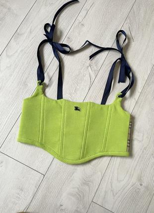 Подгрудный корсет burberry