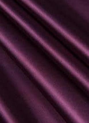 Атлас лайт софт бордовый для одежды