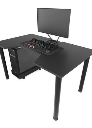 Ігровий стіл геймерський з підставкою під системний блок zeus 1200мм, 18лдсп, gamer-32 фото