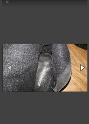 Високі утеплені чорні шкіряні чоботи з карманами як у prada розмір 373 фото