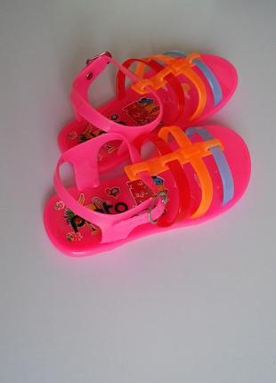 Силиконовые сандалии, босоножки plato, 17 см3 фото