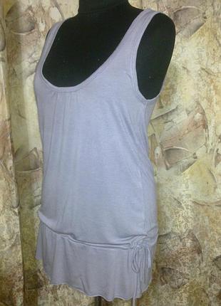 Майка-туника la reoute франция 100%вискоз, lр.сток
