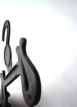 Вешалка для сушки обуви, шляп черная пластик