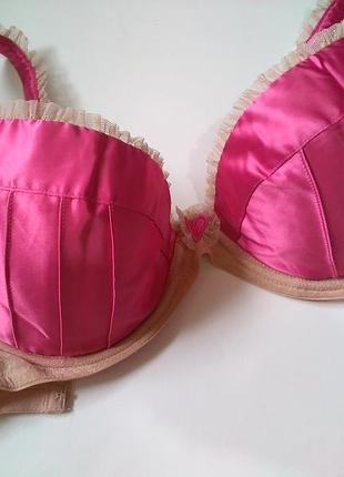 32f 70f la senza новый сексуальный атласный розовый бюстгальтер балконет
