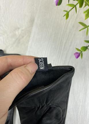 Перчатки кожаные chanel. италия