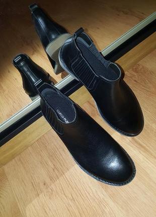 Ботинки мужские кожаные carlo pazolini р-р402 фото