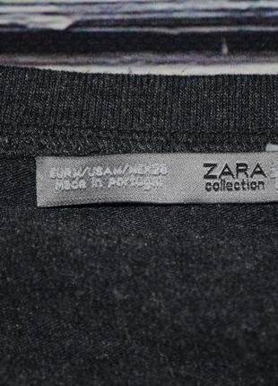 М/28 фирменный обалденно модный женский топ свитер реглан блуза зара zara с рукавами7 фото