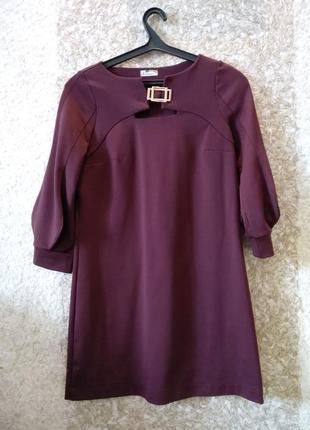 Трикотажное платье