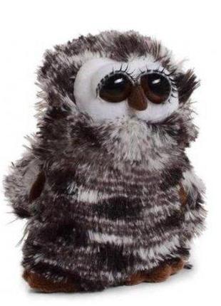 М'яка іграшка очі - милашка сова, розмір 12 см, 100953 фото