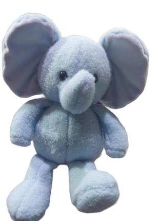 Мягкая игрушка "слоненок" тм копица (109694) цвет голубой
