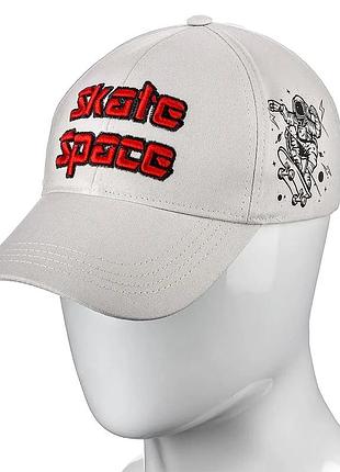 Бейсболка с тонкого коттона кепка летняя на регуляторе atrics ib268 светло-серый