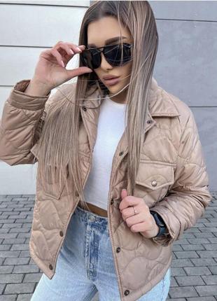 🌺куртка стёганная🌺 42-44 44-46