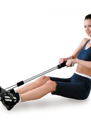 Тренажер для м'язів рук, живота і спини tummy trimmer еспандер для будинку