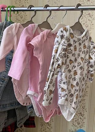 Комплект речей на дівчинку бодік штани лосіни