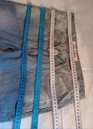 Тоненькие новые светленько голубенькие джинсы 👖 фирменные винтаж 20084 фото