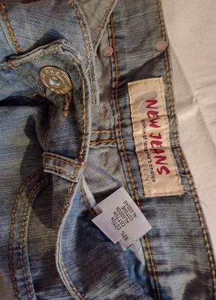 Тоненькие новые светленько голубенькие джинсы 👖 фирменные винтаж 20082 фото