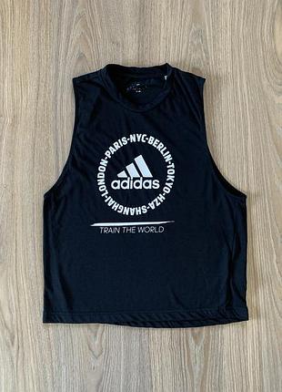 Чоловіча спортивна бігова майка adidas climalite