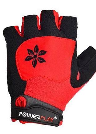 Велоперчатки powerplay 5284 a, s red