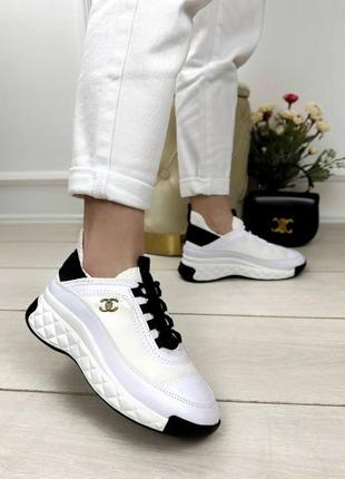 Черные, белые, беж. крутые кроссовки женские кроссовки1 фото