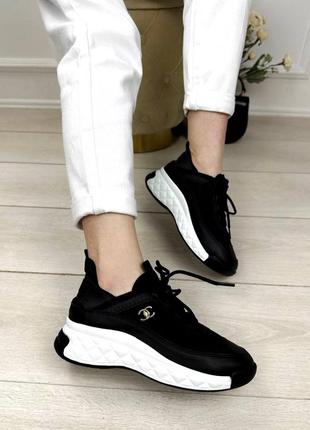 Черные, белые, беж. крутые кроссовки женские кроссовки7 фото