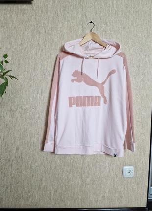 Стильная толстовка с капюшоном puma, оригинал.1 фото