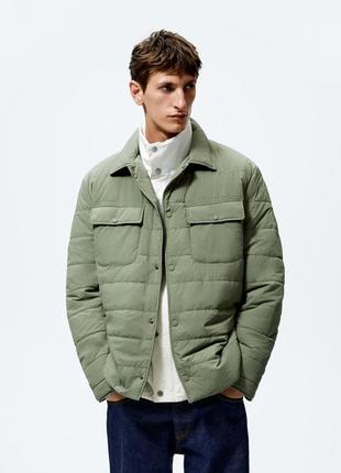 Утепленная водоотталкивающая куртка zara 3427/482/526