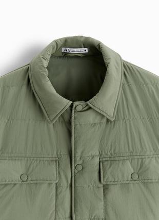 Утепленная водоотталкивающая куртка zara 3427/482/526