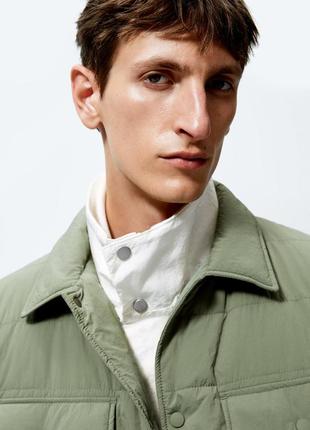 Утепленная водоотталкивающая куртка zara 3427/482/526