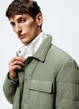 Утепленная водоотталкивающая куртка zara 3427/482/526