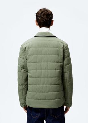 Утепленная водоотталкивающая куртка zara 3427/482/526