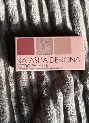 Палетка тіней natasha denona retro palette  eyeshadow palette mini8 фото