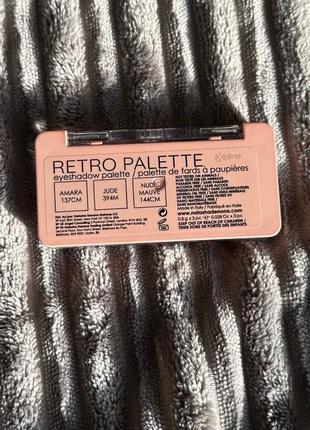 Палетка тіней natasha denona retro palette  eyeshadow palette mini9 фото