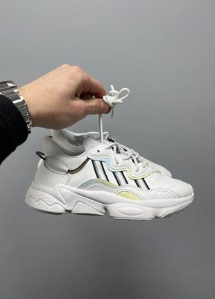 Кроссовки женские adidas ozweego adiprene «white black’1 фото