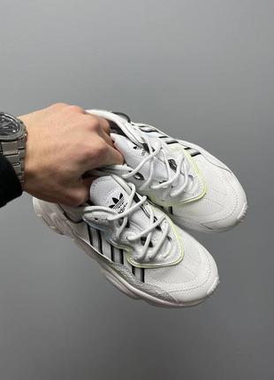 Кроссовки женские adidas ozweego adiprene «white black’2 фото