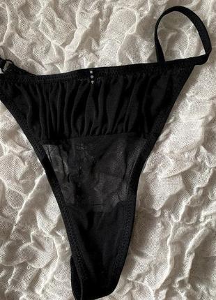 Кружевные трусики стринги xхs